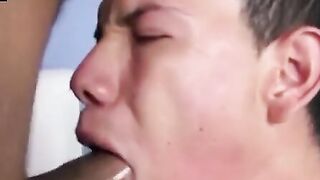 Tatted Up Twink Gets Anal Drilled By Hunk With Big Dick