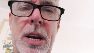 Step-Daughter's Jack Off Session Ruined By Giant Stepfather - Point Of View