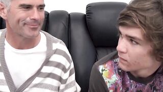Family Porn Site" - Three-Way Threesome with Hot MILFs & Teens Sucking Dick!