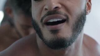 Three Hunks Share Their Big Dicks With Each Other In Hot Threesome