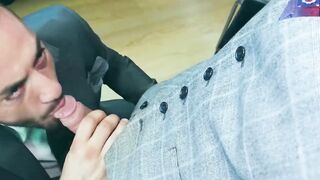 Detective Pounded Hard By Older Men In Threesome