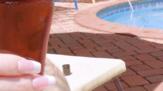 Bubble Butt Milf Swims Up To A Big Dick And Gives An Epic Blowjob