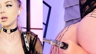 Blondie's Sex Toy Adventure - Double-Cam POV Orgasm