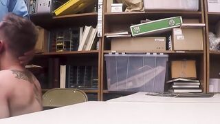 Ink-Slinger's Raw Ass Slapping & Intense Orgasm