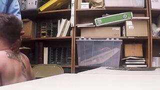 Ink-Slinger's Raw Ass Slapping & Intense Orgasm