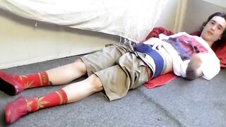 Straight Twinks Solo Stroker - Hot Guy Jacking Off & Shooting Load of Semen