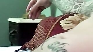 Mature MILF Sucks Off Young Guy's Massive Dick And Swallows His Load
