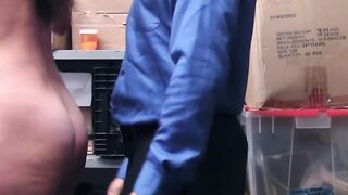 Mature Thief Gets Busted And Fucked By Cop In Public