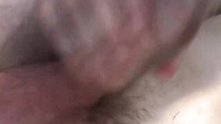 Scruffy Straight Dude - Hardcore Anal Play with Huge Load of Sperm on Ass
