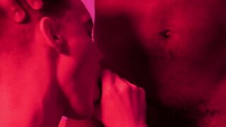Interracial Pounding: Black Hunk Dominates Petite Twink in Rough Sex