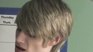 Twink Ass-Pounding Teens In Classroom - Schoolboys Fuck Raw