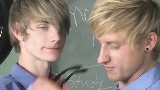 Twink Ass-Pounding Teens In Classroom - Schoolboys Fuck Raw
