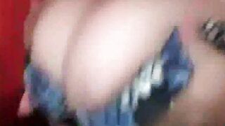 Japanese Teenage college girl Plays with Her Huge Breasts in HD