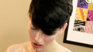 Bound And Gagged Teen Boy Rides A Big Dick In Hardcore Anal Sex