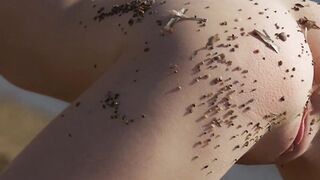 Outdoors Nympho Babe Serenade- Tease & Denial with Shaven Pussies