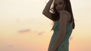 Outdoors Nympho Babe Serenade- Tease & Denial with Shaven Pussies