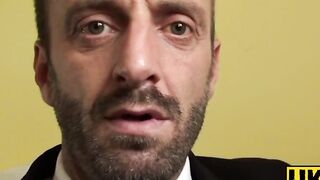 UK Sub Slut's Rough Sex Adventure Ending In A Wild Orgasm