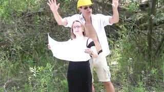 Classy Milf & Teenage Vixens Share A Hunk's Tool - POV