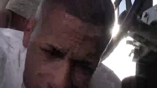Army Hotties Outdoor Fuckfest - Passionate Anal Sex in Uniform
