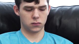 Three's Company - Taboo Threesome With Twink Boys And A Hot Blowjob