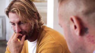 Step-Father's Fantasy Fulfilled With Two Hot Blondes