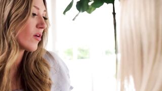 Step-Father's Fantasy Fulfilled With Two Hot Blondes