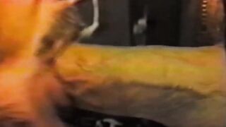 Retro Glory Hole - Thick Dick Pounded Hard By Horny Blonde Babe