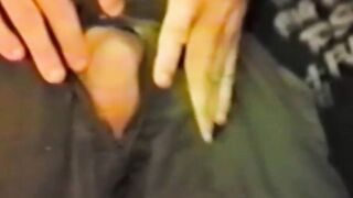 Retro Glory Hole - Thick Dick Pounded Hard By Horny Blonde Babe