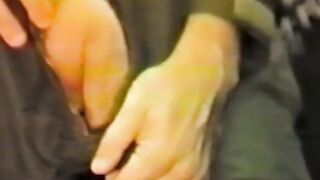 Retro Glory Hole - Thick Dick Pounded Hard By Horny Blonde Babe