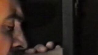 Retro Glory Hole - Thick Dick Pounded Hard By Horny Blonde Babe