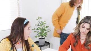 Step-Sister's Secret Crush - Taboo Sibling Sex