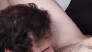 Beard-Hunk Eddies Dirty Tricks - Facial Blowjob & Anal Sex with Huge Load