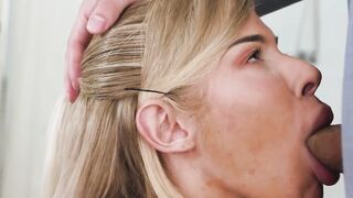 Transgender Boss Lady Exposes Herself To Her Employee - NSFW
