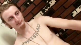 Long-Haired Hunk Jerking Off For Thousands Of Fans
