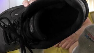 Foot Worship - Step-Daughter's Knee Socks & Toes Fetish with Richarld Lennoxx