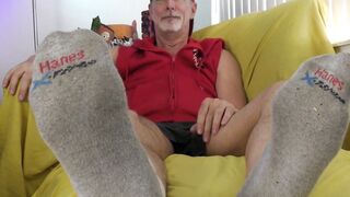 Foot Worship - Step-Daughter's Knee Socks & Toes Fetish with Richarld Lennoxx