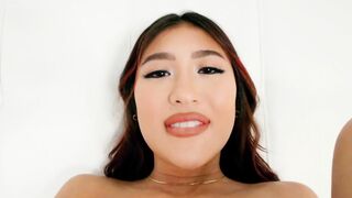 Asian Bombshell Mina Luxxx Facesitting Blowjob - Deepthroat Queen