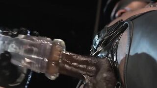 Bound & Teased - First Time Anal with Huge Load on Ass of Big Dick Stud ACE ROCKWOODS