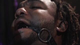 Bound & Teased - First Time Anal with Huge Load on Ass of Big Dick Stud ACE ROCKWOODS