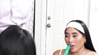 Asian Orgy Fever - Three Stunners Share A Wild Ride