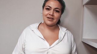 Blond Bombshell Katee Sucks Her Way To A Promotion - Office POV