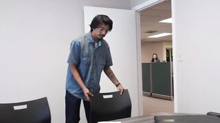 Blond Bombshell Katee Sucks Her Way To A Promotion - Office POV