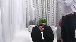 Beard-Man's Kinky Foot Fetish Fantasy With His Mistress