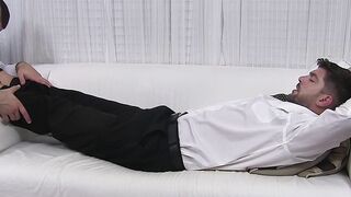 Beard-Man's Kinky Foot Fetish Fantasy With His Mistress