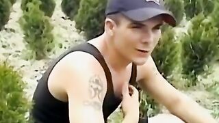 Jason's Thick Pole Unloads Sticky Ropes of Semen in Groiny Close-Up