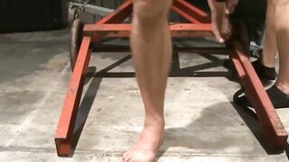 Bound Gay Bondage - Anal Play with Muscular Hunks