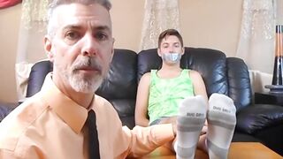 Bondaged Professor Gives Student A Lesson In Submission And Pleasure