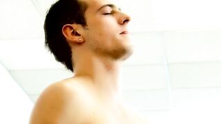 Anal Pounded Hard - Gay Twink Gets Facial After Intense Anal Sex