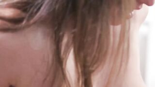 Hot Blonde Bombshell Gives A Sensual Striptease And Gets Fucked Hard - HD