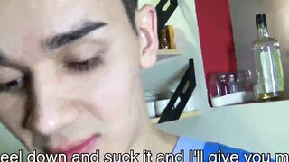 Twinks Bareback Threesome - Raw Anal Action with Facial Finish